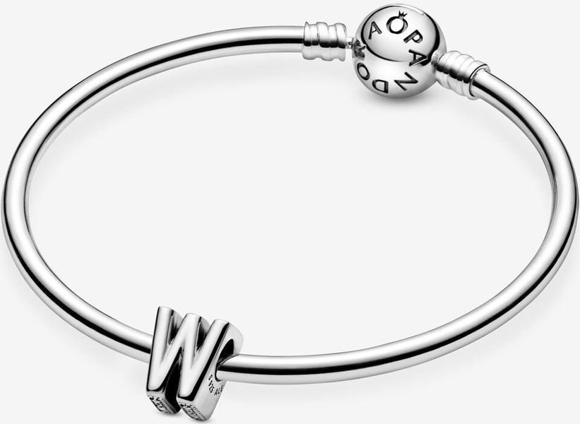 Pandora Buchstabe W Alphabet-Charm 797477 Colgante Pandora Buchstabe W Alphabet-Charm 797477 Colgante