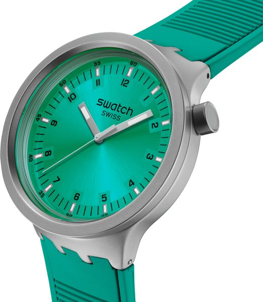 Swatch AQUA SHIMMER SB07S100 Unisex horloge Swatch AQUA SHIMMER SB07S100 Unisex horloge