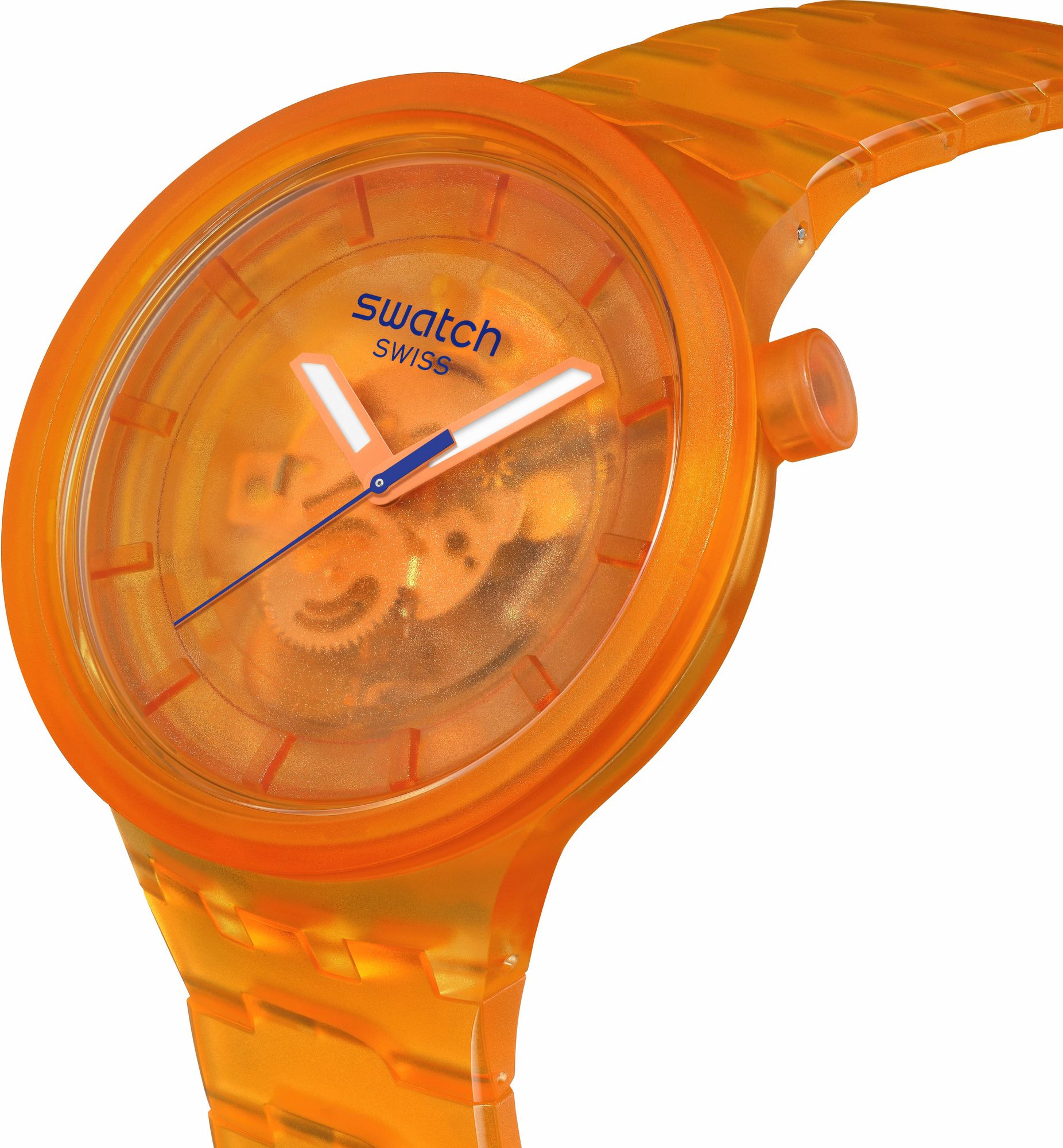 Swatch ORANGE JOY SB05O103 Unisex horloge