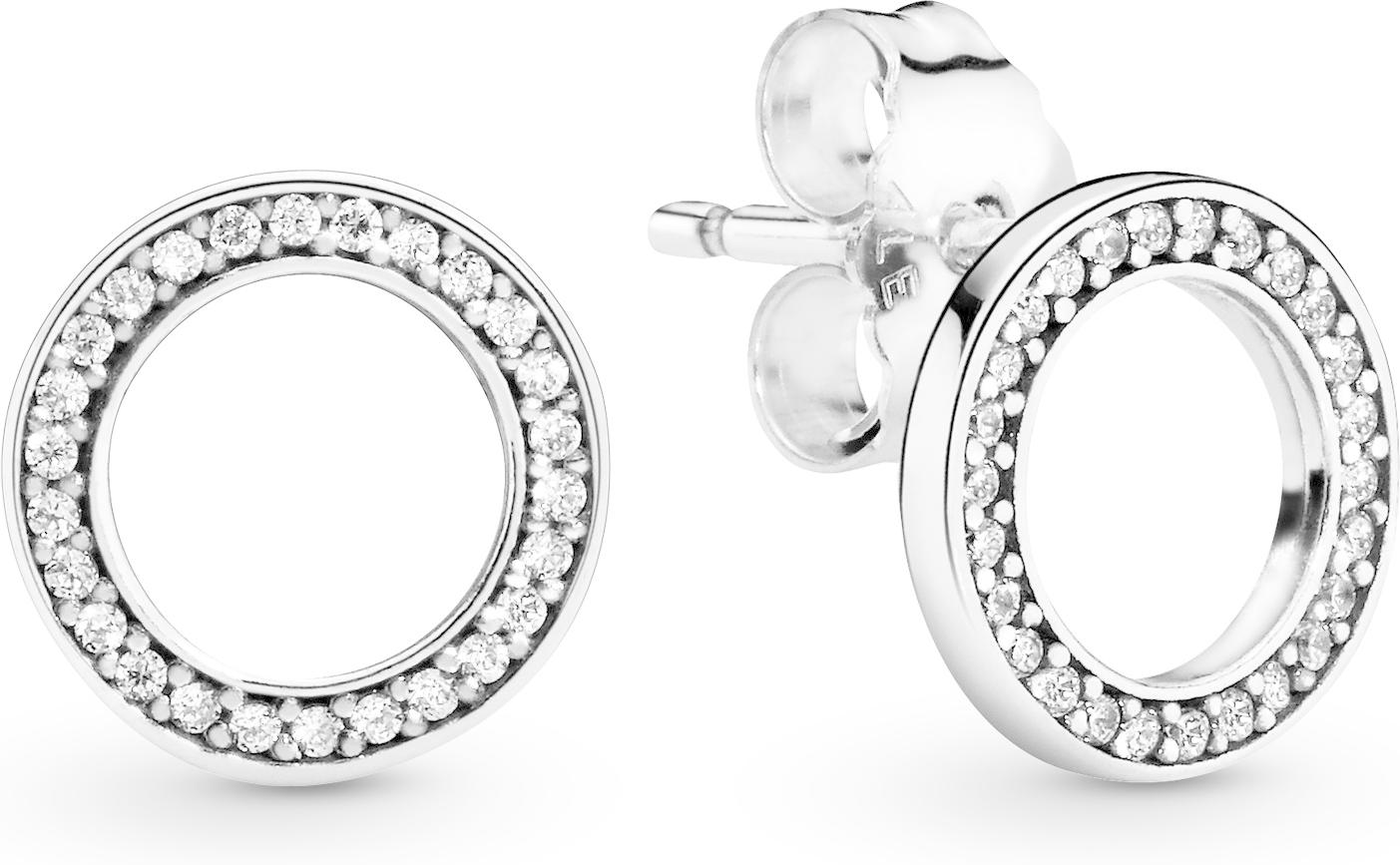 Pandora Funkelnder Kreis Ohrstecker 290585CZ Ear stud