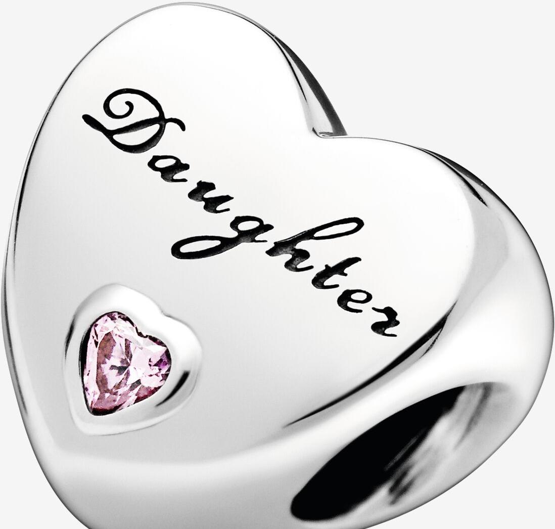 Pandora Tochter Herz Charm 791726PCZ Colgante