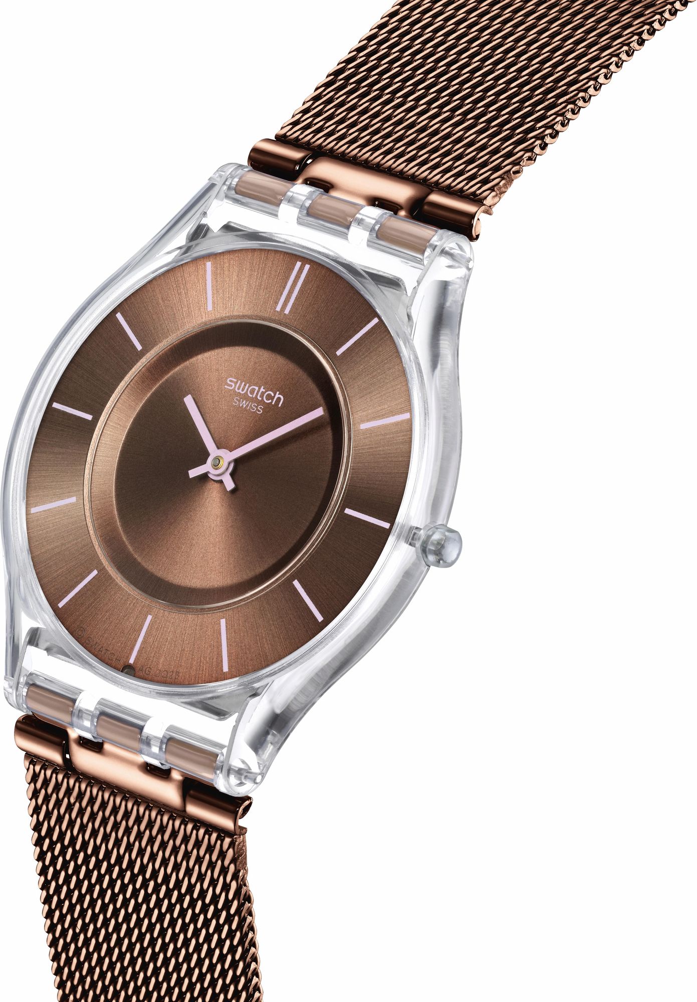 Swatch MOCHA IN MIND SS08K121M Montre Bracelet pour femmes