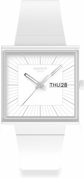 Swatch WHAT IF…ALLWHITE?             SO34W700 Unisex horloge