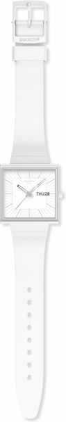 Swatch WHAT IF…ALLWHITE?             SO34W700 Unisex horloge