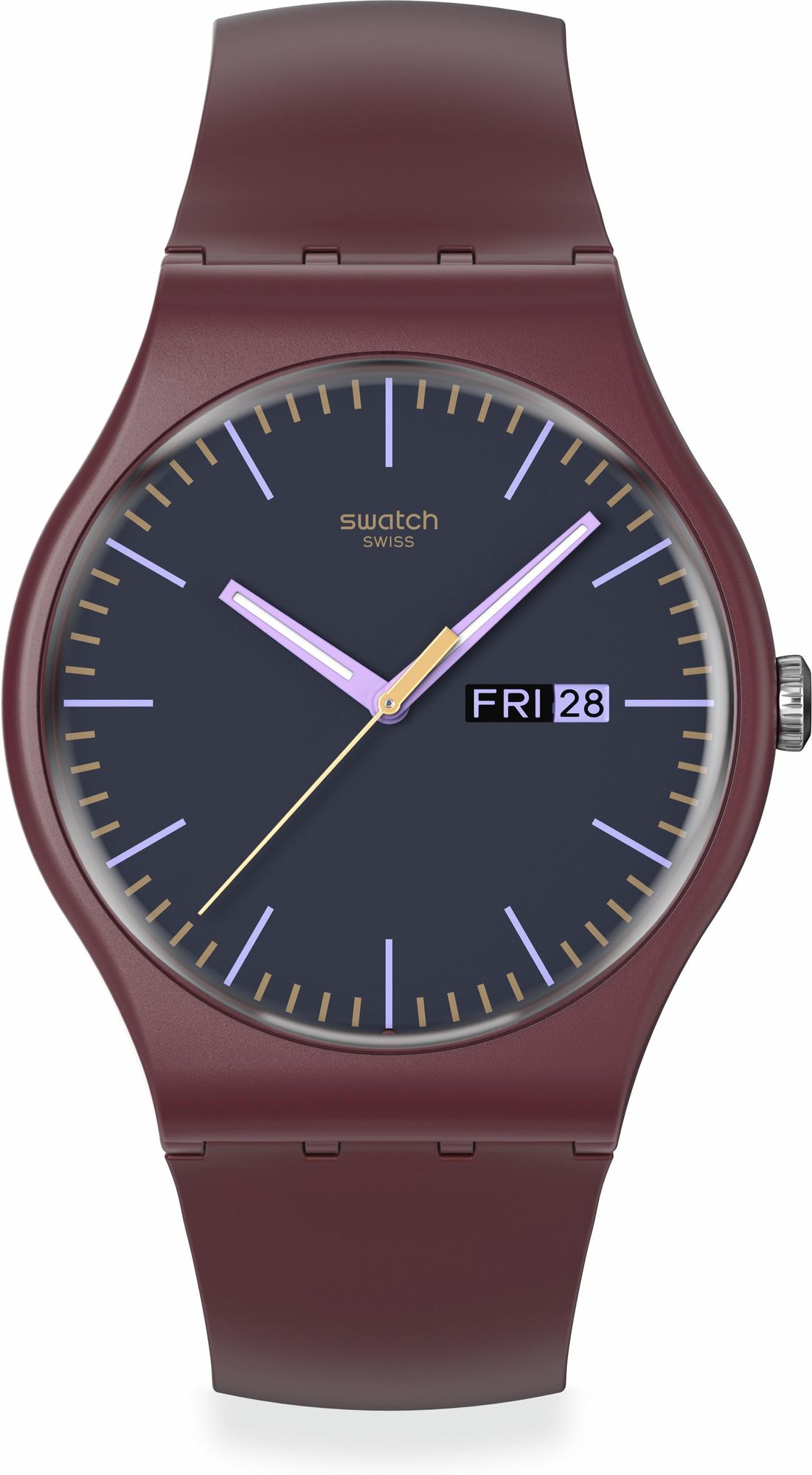 Swatch BURGUNDY BERRY SO29R707 Reloj unisex