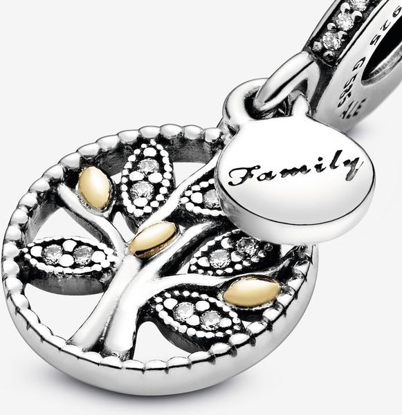 Pandora Sparkling Family Tree Charm-Anhänger 791728CZ Anhänger Pandora Sparkling Family Tree Charm-Anhänger 791728CZ Anhänger