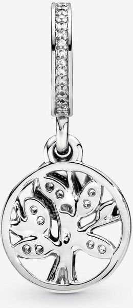 Pandora Sparkling Family Tree Charm-Anhänger 791728CZ Anhänger Pandora Sparkling Family Tree Charm-Anhänger 791728CZ Anhänger