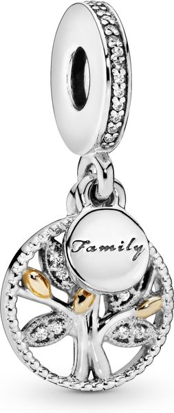 Pandora Sparkling Family Tree Charm-Anhänger 791728CZ Anhänger Pandora Sparkling Family Tree Charm-Anhänger 791728CZ Anhänger