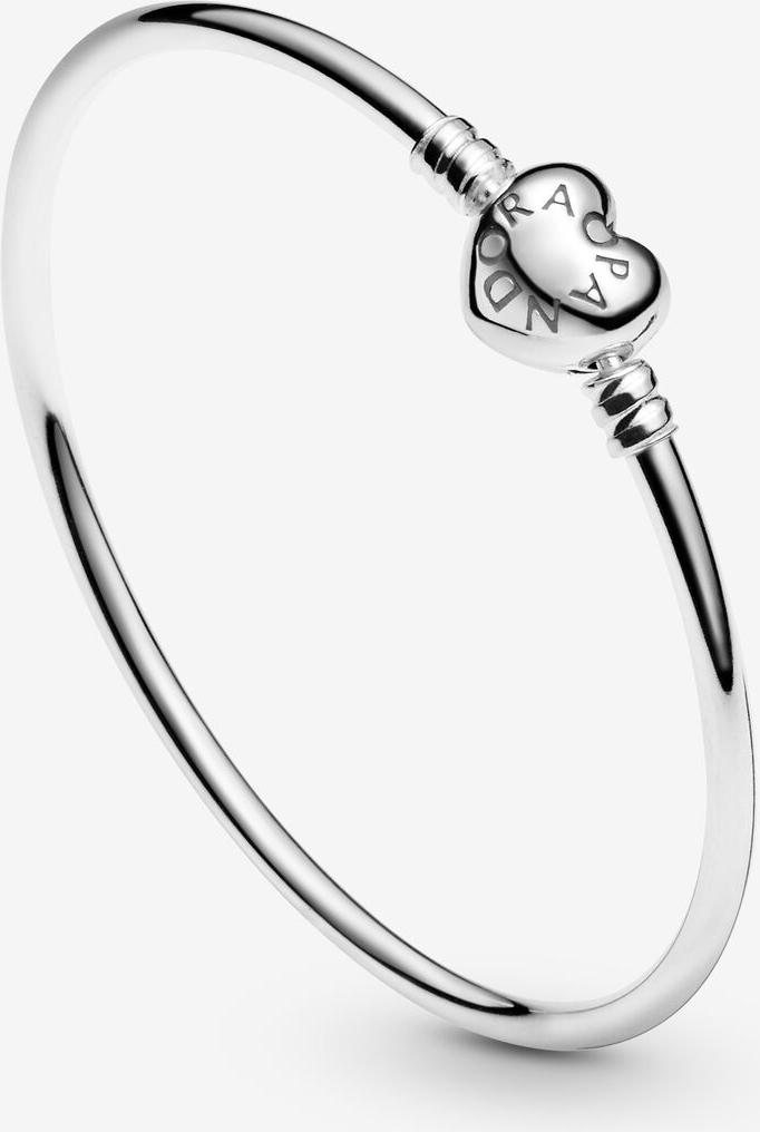 Pandora Moments Herzverschluss Armreif 596268 Braccialetto per donne