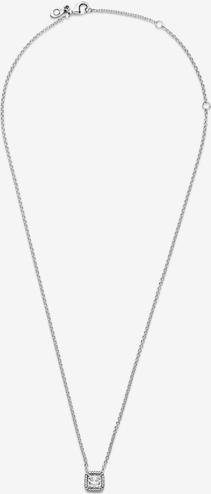 Pandora Quadratischer Funkelnder Strahlenkranz Halskette 396241CZ-45 Damenhalskette Pandora Quadratischer Funkelnder Strahlenkranz Halskette 396241CZ-45 Damenhalskette