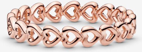 Pandora Gereihte Herzen Ring 180177 Anello donna Pandora Gereihte Herzen Ring 180177 Anello donna