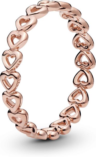 Pandora Gereihte Herzen Ring 180177 Anello donna Pandora Gereihte Herzen Ring 180177 Anello donna