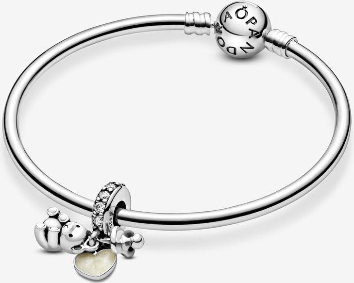 Pandora Baby-Teddybär Charm-Anhänger 792100CZ Pendentif Pandora Baby-Teddybär Charm-Anhänger 792100CZ Pendentif