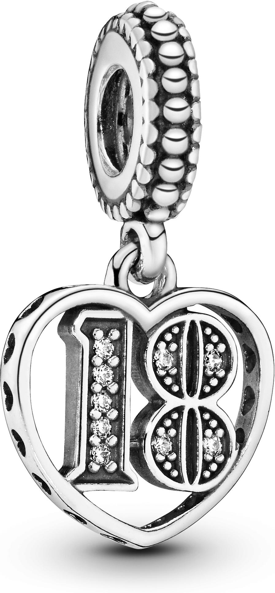 Pandora 18. Geburtstag Charm-Anhänger 797262CZ Pendentif