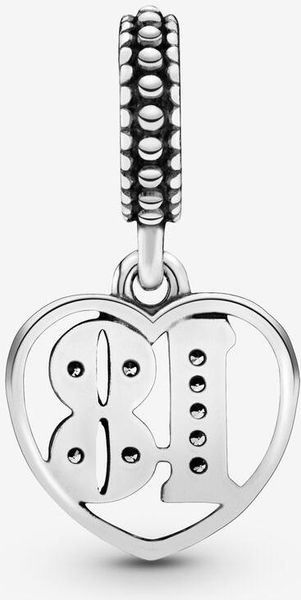 Pandora 18. Geburtstag Charm-Anhänger 797262CZ Pendente
