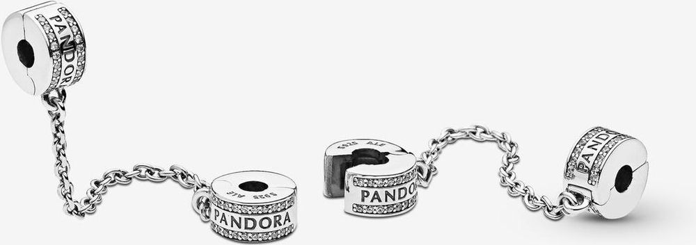 Pandora Logo Clip Komfortkette 792057CZ-05 Colgante Pandora Logo Clip Komfortkette 792057CZ-05 Colgante