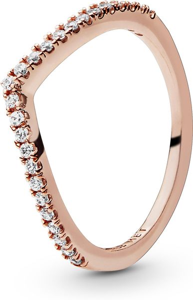 Pandora Funkelnder Wishbone Ring 186316CZ Damesring Pandora Funkelnder Wishbone Ring 186316CZ Damesring