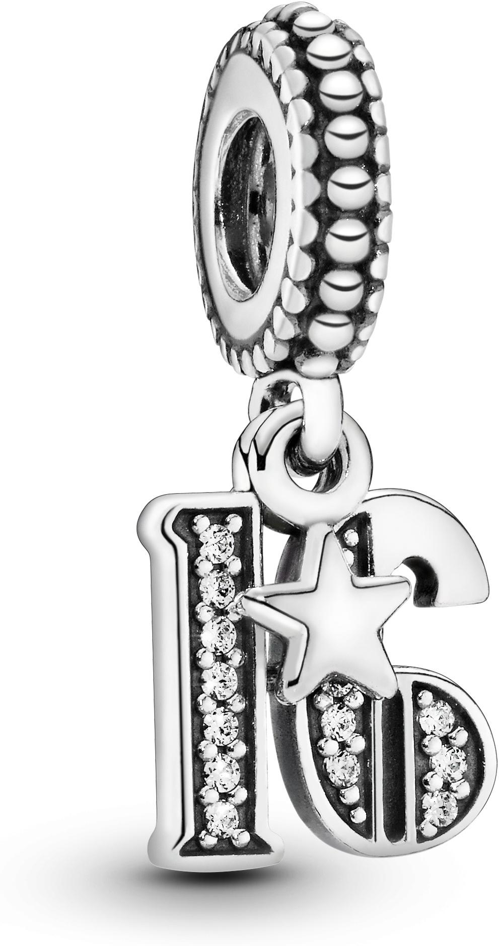 Pandora 16. Geburtstag Charm 797261CZ Pendente