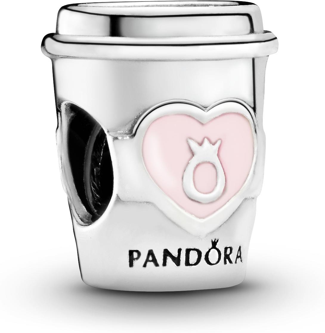 Pandora Take a Break-Kaffeebecher Charm 797185EN160 Pendentif