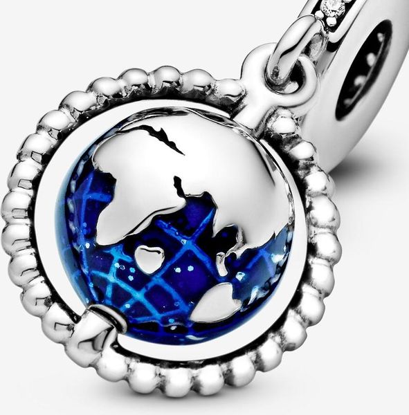 Pandora Drehender Globus Charm-Anhänger 798021CZ Anhänger Pandora Drehender Globus Charm-Anhänger 798021CZ Anhänger