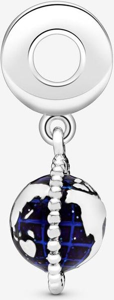 Pandora Drehender Globus Charm-Anhänger 798021CZ Anhänger Pandora Drehender Globus Charm-Anhänger 798021CZ Anhänger