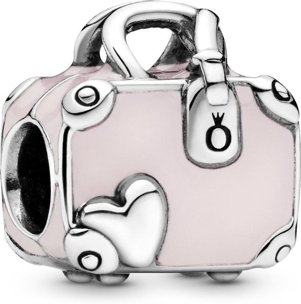 Pandora Rosafarbener Koffer Charm 798063EN124 Pendant Pandora Rosafarbener Koffer Charm 798063EN124 Pendant