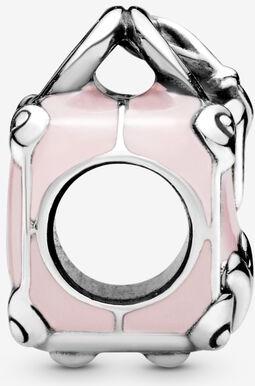 Pandora Rosafarbener Koffer Charm 798063EN124 Pendant Pandora Rosafarbener Koffer Charm 798063EN124 Pendant