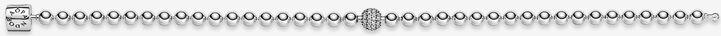 Pandora Kugel & Pavé Armband 598342CZ-21 Braccialetto per donne