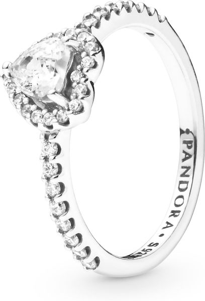 Pandora Erhabenes Herz Ring 198421C01 Anillo para mujeres