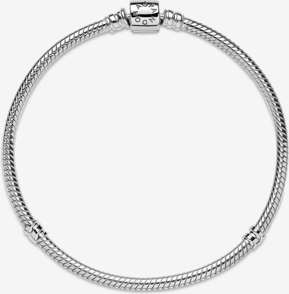 Pandora Schlangen-Gliederarmband mit Zylinder-Verschluss 598816C00 Pulsera para mujeres