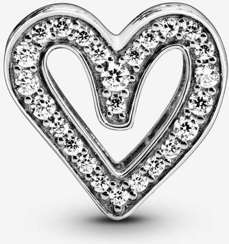 Pandora Funkelndes Freihand-Herz Charm 798692C01 Colgante Pandora Funkelndes Freihand-Herz Charm 798692C01 Colgante