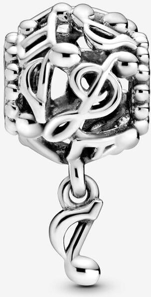 Pandora Offen gearbeitetes Noten Charm 798779C00 Pendentif