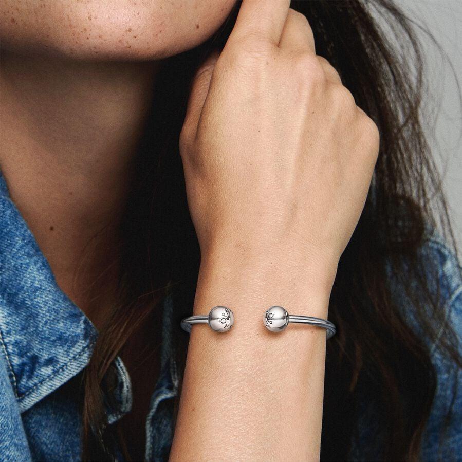 Pandora Moments Offener Armreif 596477-2 Damenarmreif