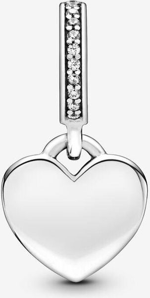 Pandora Gravierbares Herz Charm-Anhänger 798761C01 Colgante Pandora Gravierbares Herz Charm-Anhänger 798761C01 Colgante