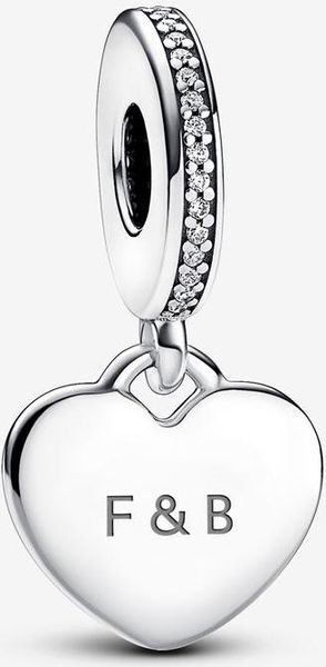 Pandora Gravierbares Herz Charm-Anhänger 798761C01 Colgante Pandora Gravierbares Herz Charm-Anhänger 798761C01 Colgante