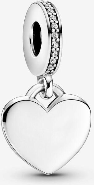 Pandora Gravierbares Herz Charm-Anhänger 798761C01 Colgante Pandora Gravierbares Herz Charm-Anhänger 798761C01 Colgante