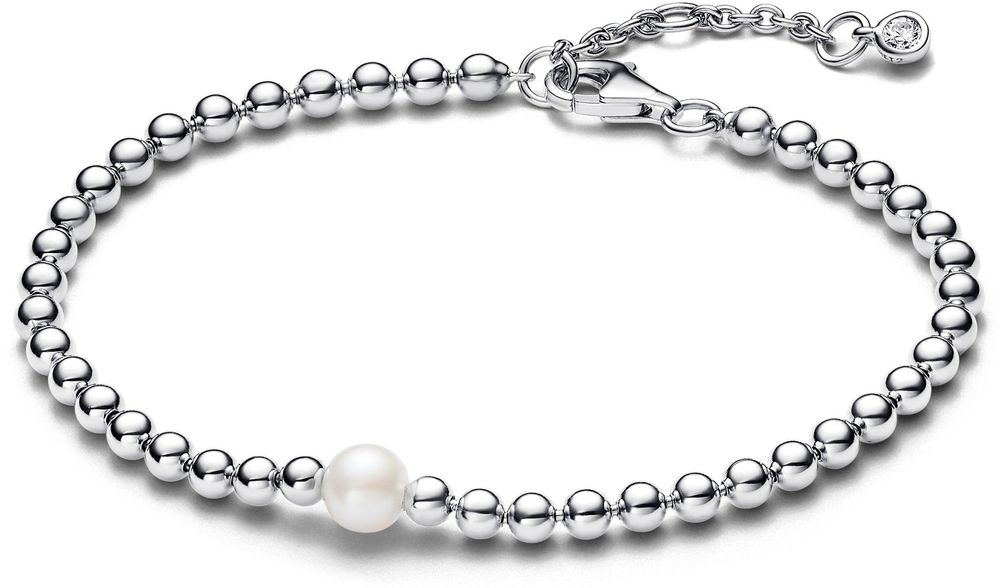 Pandora Behandelte SĂĽĂźwasserzuchtperle & Kugeln Armband 593173C01 Damenarmband Pandora Behandelte SĂĽĂźwasserzuchtperle & Kugeln Armband 593173C01 Damenarmband