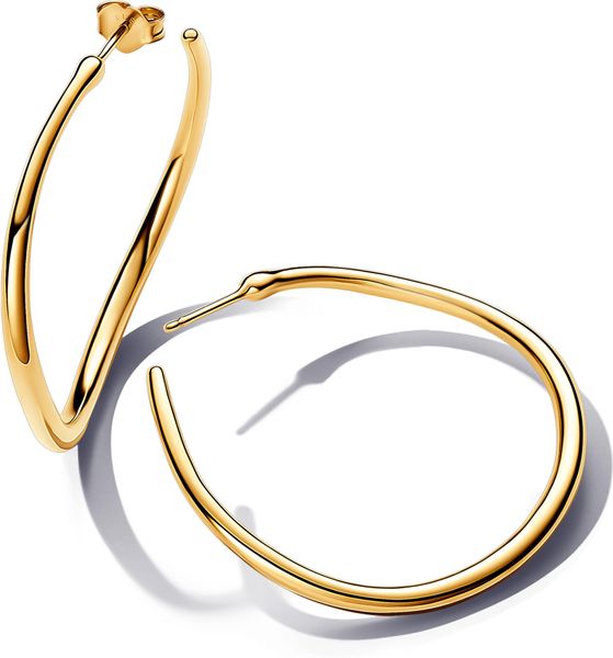 Pandora Organisch Geformte 42 mm Offene Ohrringe 263299C00 Pendientes Pandora Organisch Geformte 42 mm Offene Ohrringe 263299C00 Pendientes