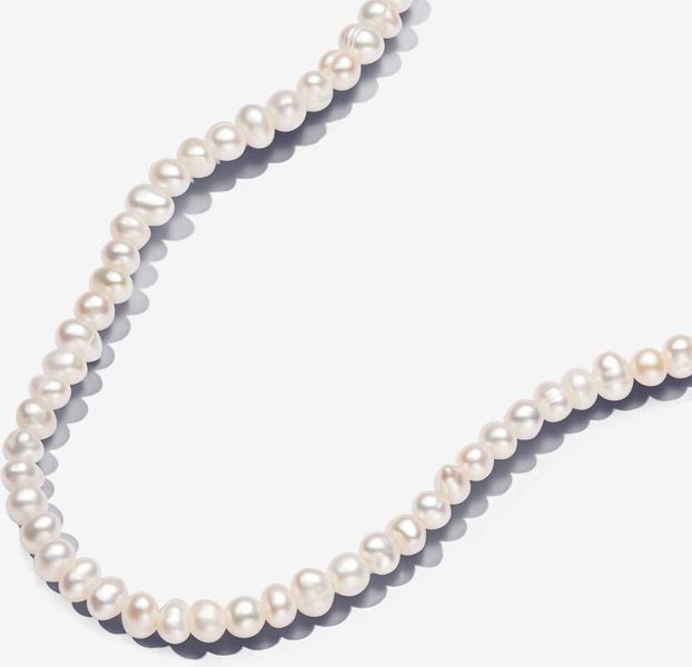 Pandora Behandelte Süßwasserzuchtperlen Collier-Halskette mit T-Verschluss 363297C01-45 womans necklace