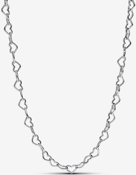 Pandora Verbundene Herzen Collier-Halskette 393334C00-45 Damenhalskette Pandora Verbundene Herzen Collier-Halskette 393334C00-45 Damenhalskette