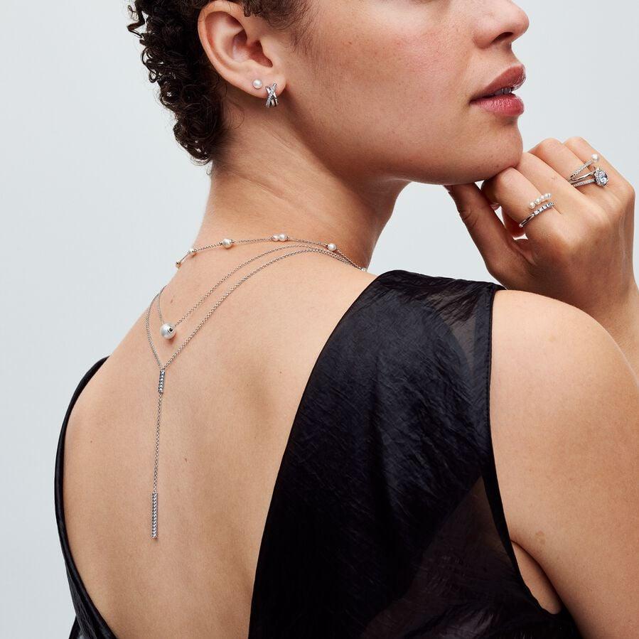 Pandora Behandelte SĂĽĂźwasserzuchtperle Halskette 393175C01-45 Damenhalskette Pandora Behandelte SĂĽĂźwasserzuchtperle Halskette 393175C01-45 Damenhalskette