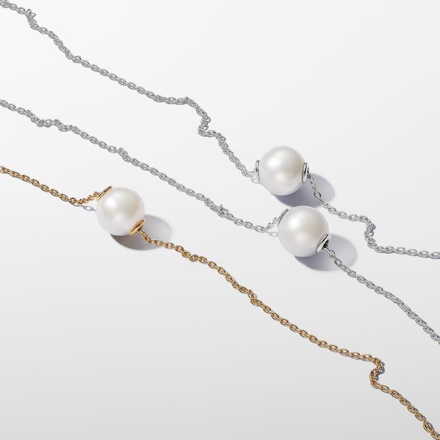 Pandora Behandelte Süßwasserzuchtperle  Collier-Halskette 393167C01-45 Cadena de cuello para mujeres