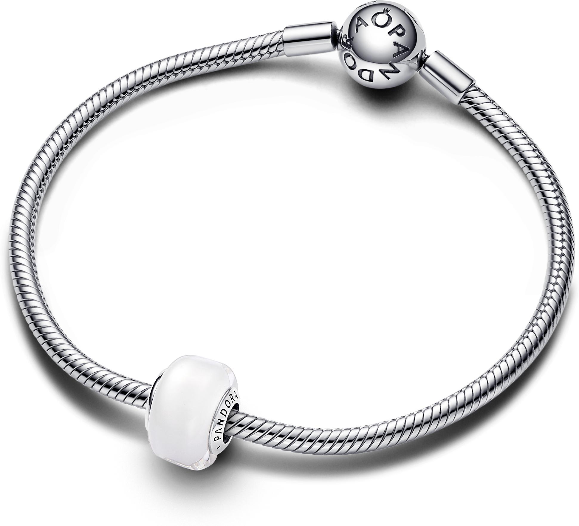 Pandora Weißes Murano-Glas Mini-Charm 793118C00 Anhänger