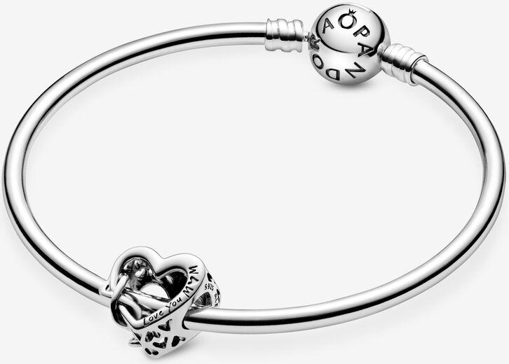 Pandora „Love You Mum“ Unendlichkeits-Herz Charm 798825C00 Anhänger