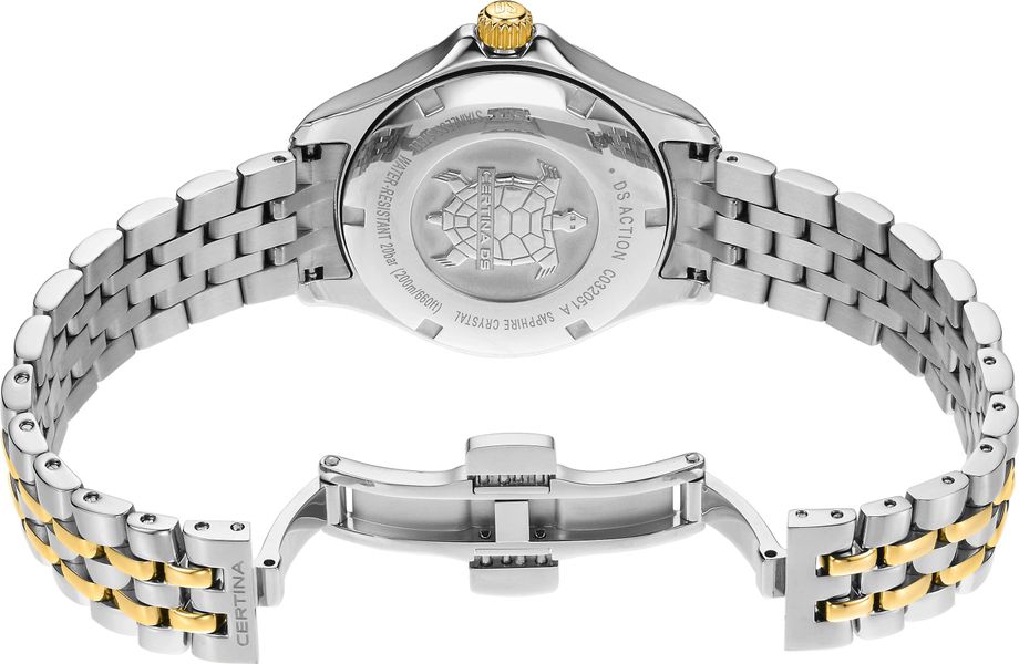 Certina DS Action Lady Diamonds C032.051.22.126.01 Damenarmbanduhr Certina DS Action Lady Diamonds C032.051.22.126.01 Damenarmbanduhr