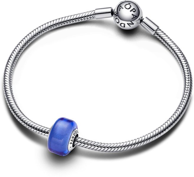 Pandora Blaues Murano-Glas Mini-Charm 793105C00 Pendente Pandora Blaues Murano-Glas Mini-Charm 793105C00 Pendente