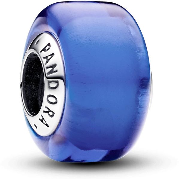 Pandora Blaues Murano-Glas Mini-Charm 793105C00 Pendente Pandora Blaues Murano-Glas Mini-Charm 793105C00 Pendente