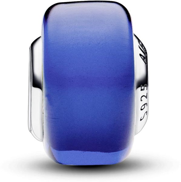Pandora Blaues Murano-Glas Mini-Charm 793105C00 Pendente Pandora Blaues Murano-Glas Mini-Charm 793105C00 Pendente