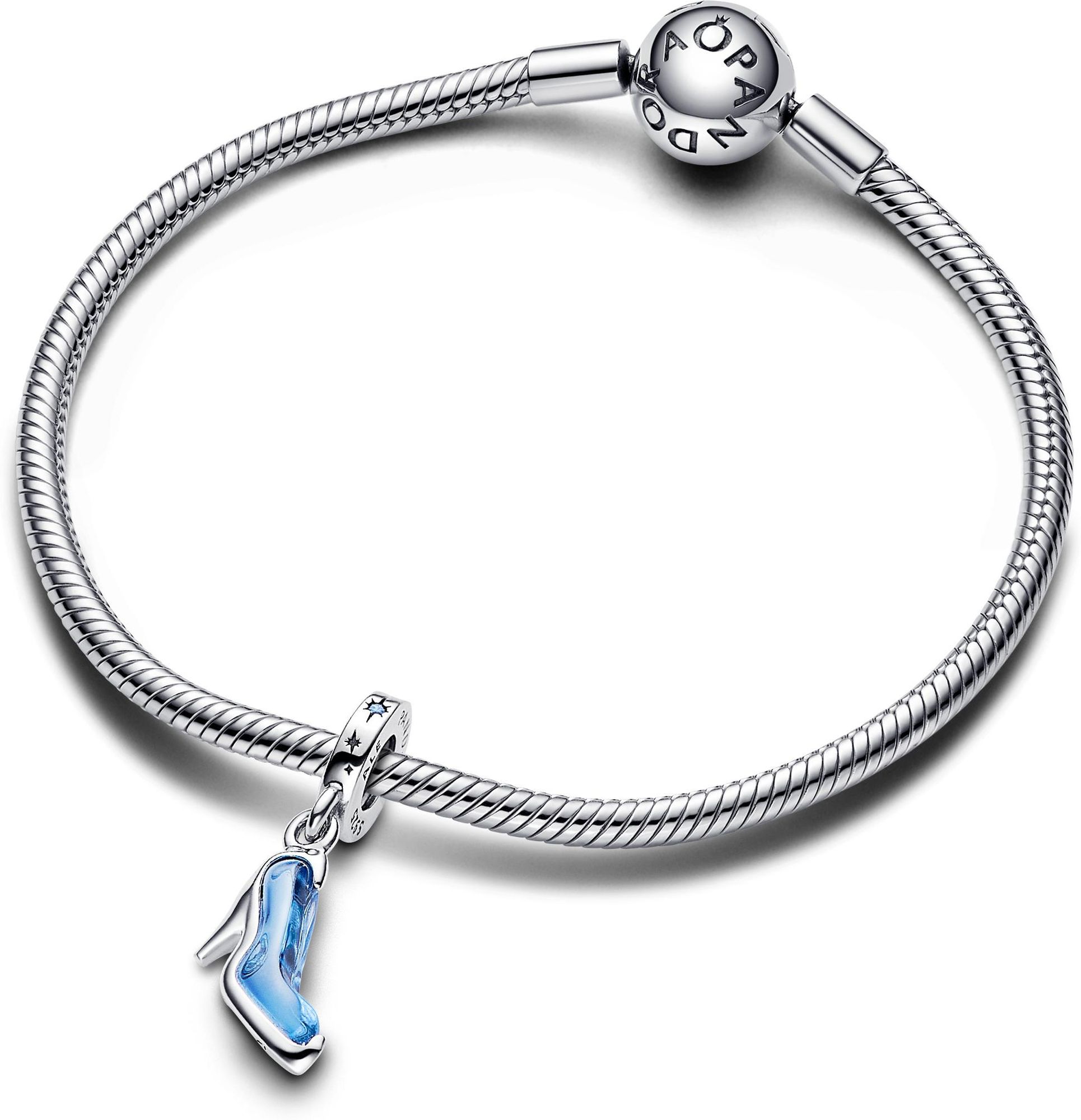 Pandora Disney Cinderellas Glasschuh Charm-Anhänger 793071C01 Colgante