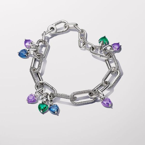 Pandora ME Violettes Chakra-Herz Mini-Charm-Anhänger 793042C04 Colgante Pandora ME Violettes Chakra-Herz Mini-Charm-Anhänger 793042C04 Colgante